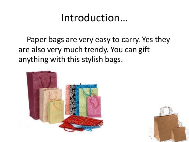 welcome paper bags