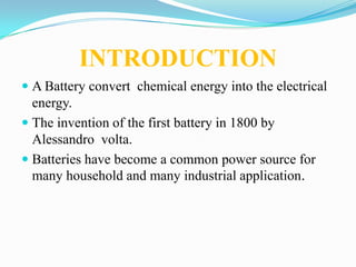 Paper battery PPT