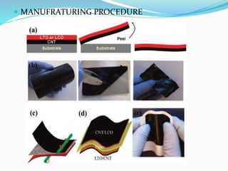  MANUFRATURING PROCEDURE
 