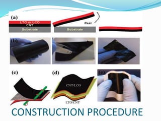 CONSTRUCTION PROCEDURE
 