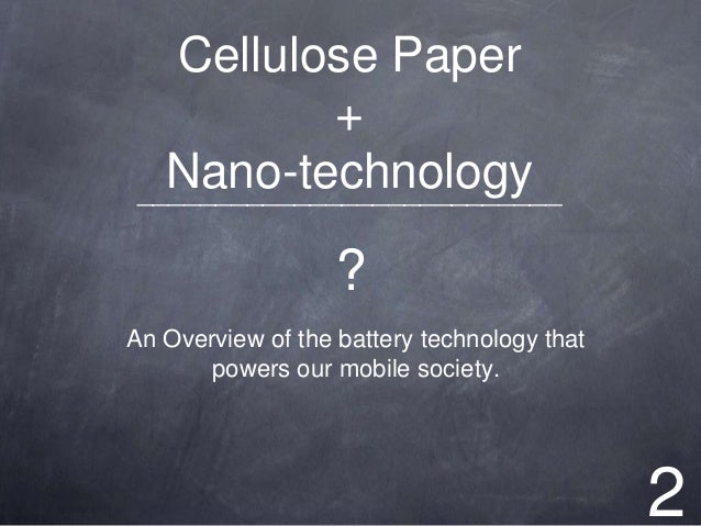 Paper presentation on nanotechnology batteries in bulk