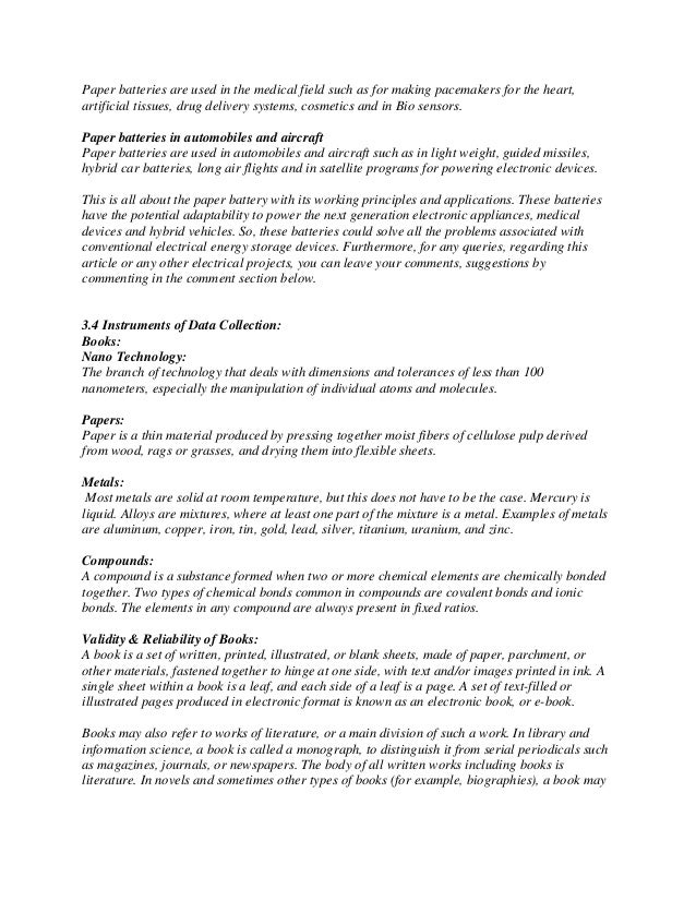battery research paper