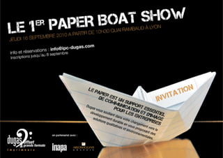 Paper Boat Show
