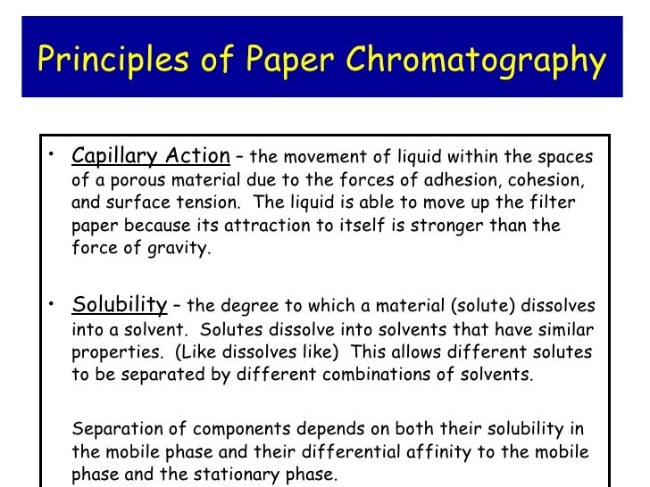 An analysis of the descriptive chemistry principles