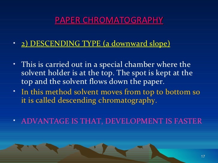 Paper Chromatography PPT (new)
