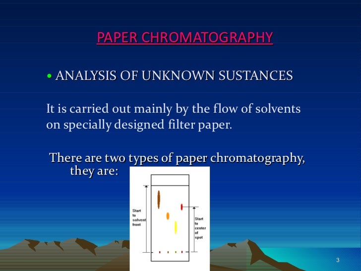 Paper Chromatography PPT (new)