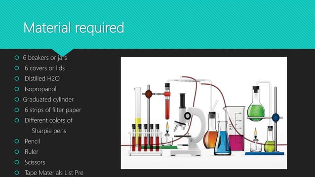 Paper Chromatography paper-chromatography