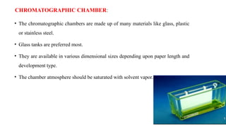 Paper chromatographyPaper chromatography.pptx