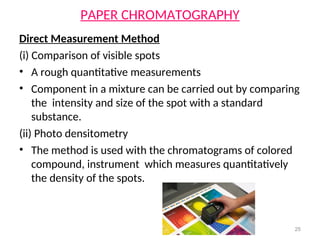Analysis by Paper chromatographic Technique.ppt