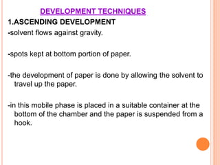 PAPER CHROMATOGRAPHY-PRAS.ppt