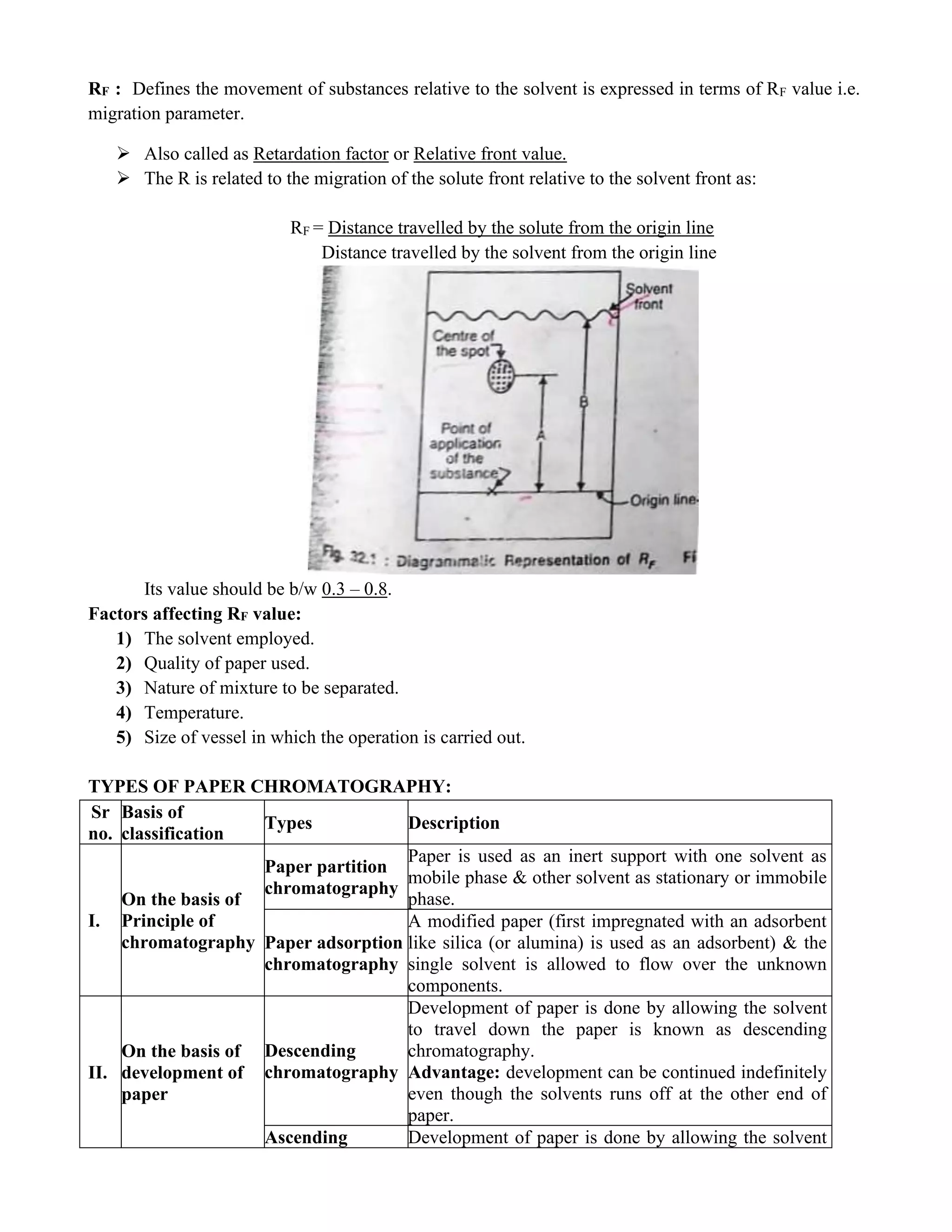 Chromatography- Paper chromatography pdf | PDF | Chemistry | Science