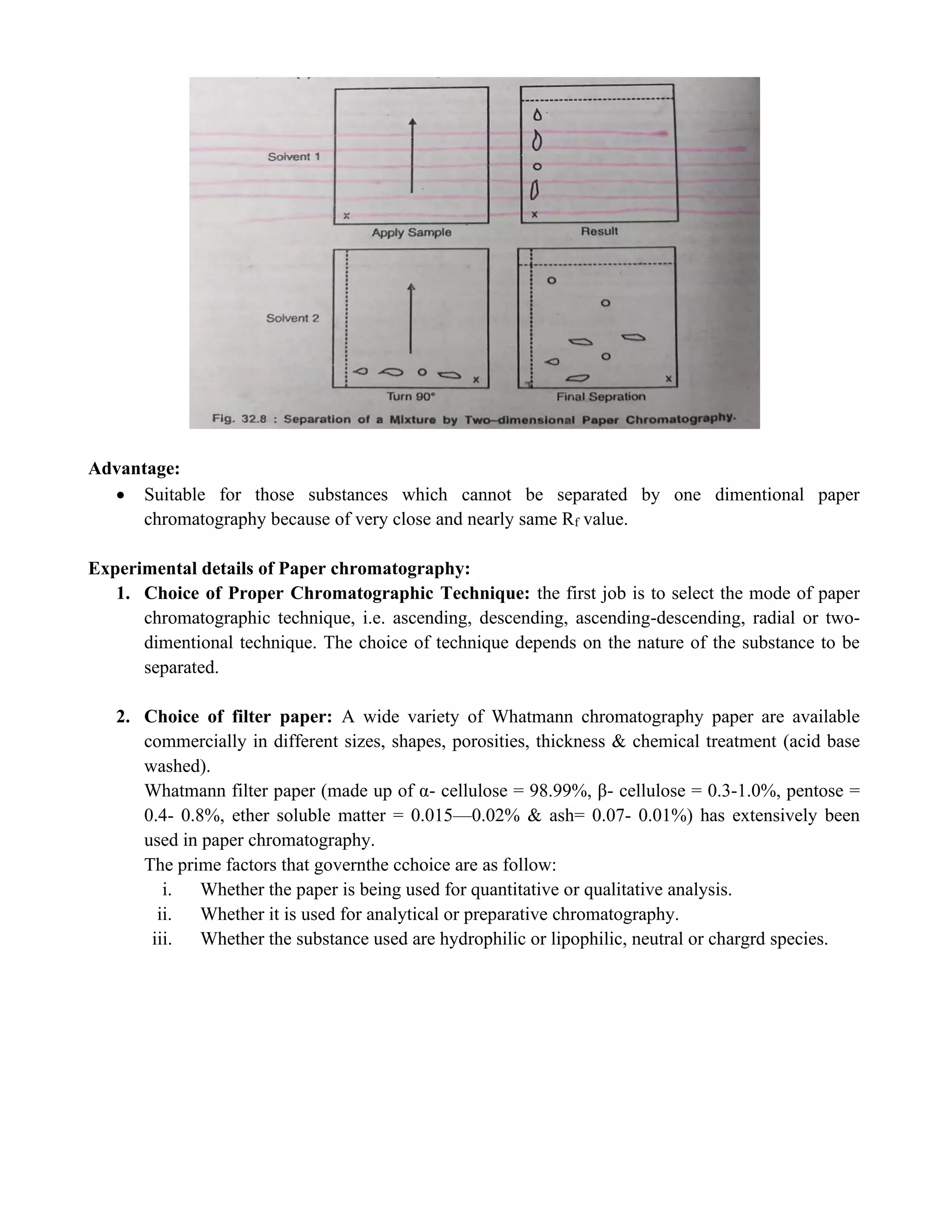 Chromatography- Paper chromatography pdf | PDF | Chemistry | Science