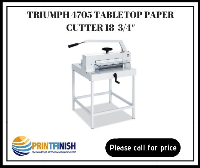 Buy Triumph 4705 Tabletop Paper Cutter 18 3 4 Machine