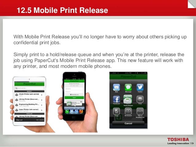 papercut mobile release