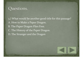 Paper Dragon Fairy Tale | PPT
