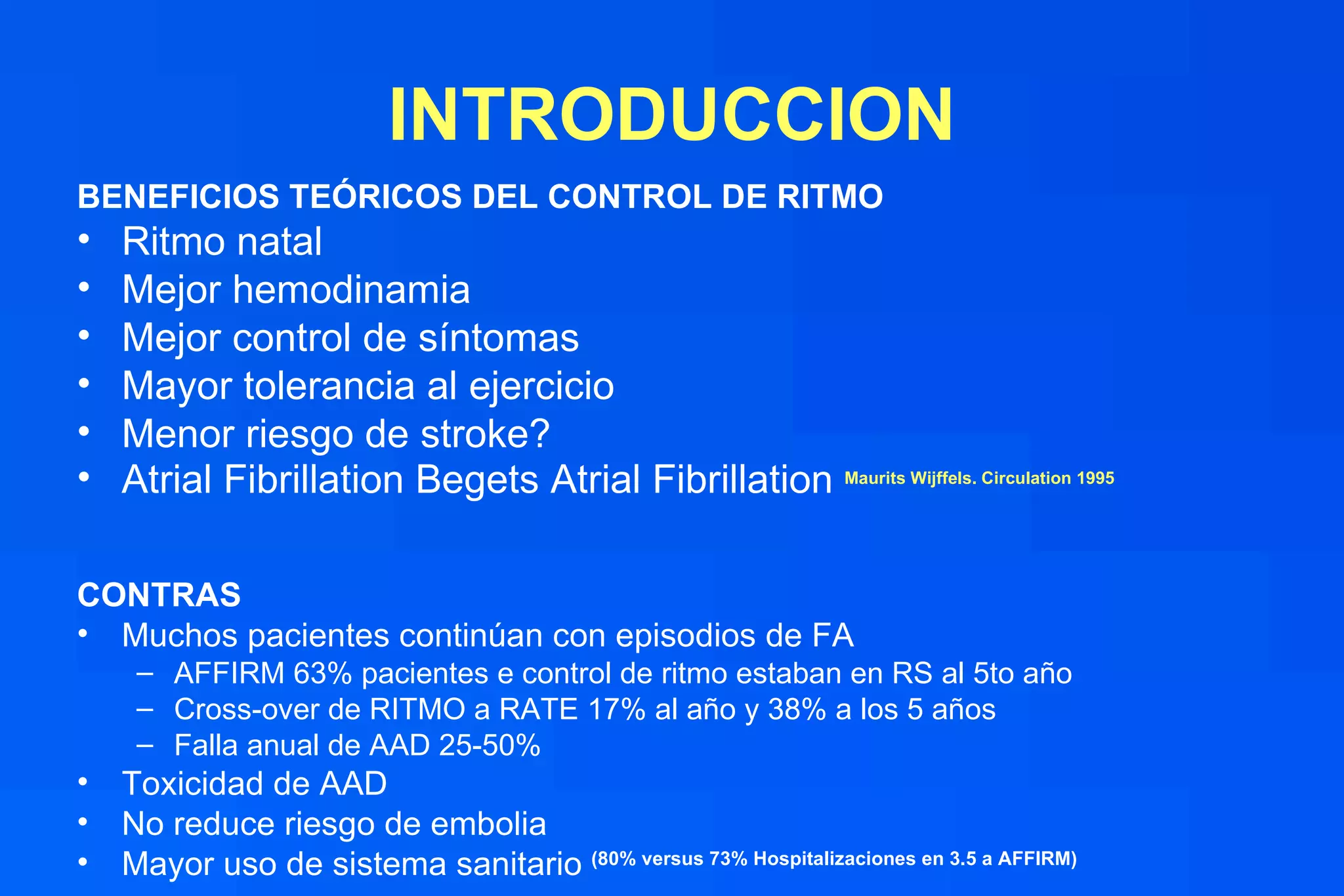 Control de Ritmo versus Frecuencia en Fibrilación Auricular, Rate ver…
