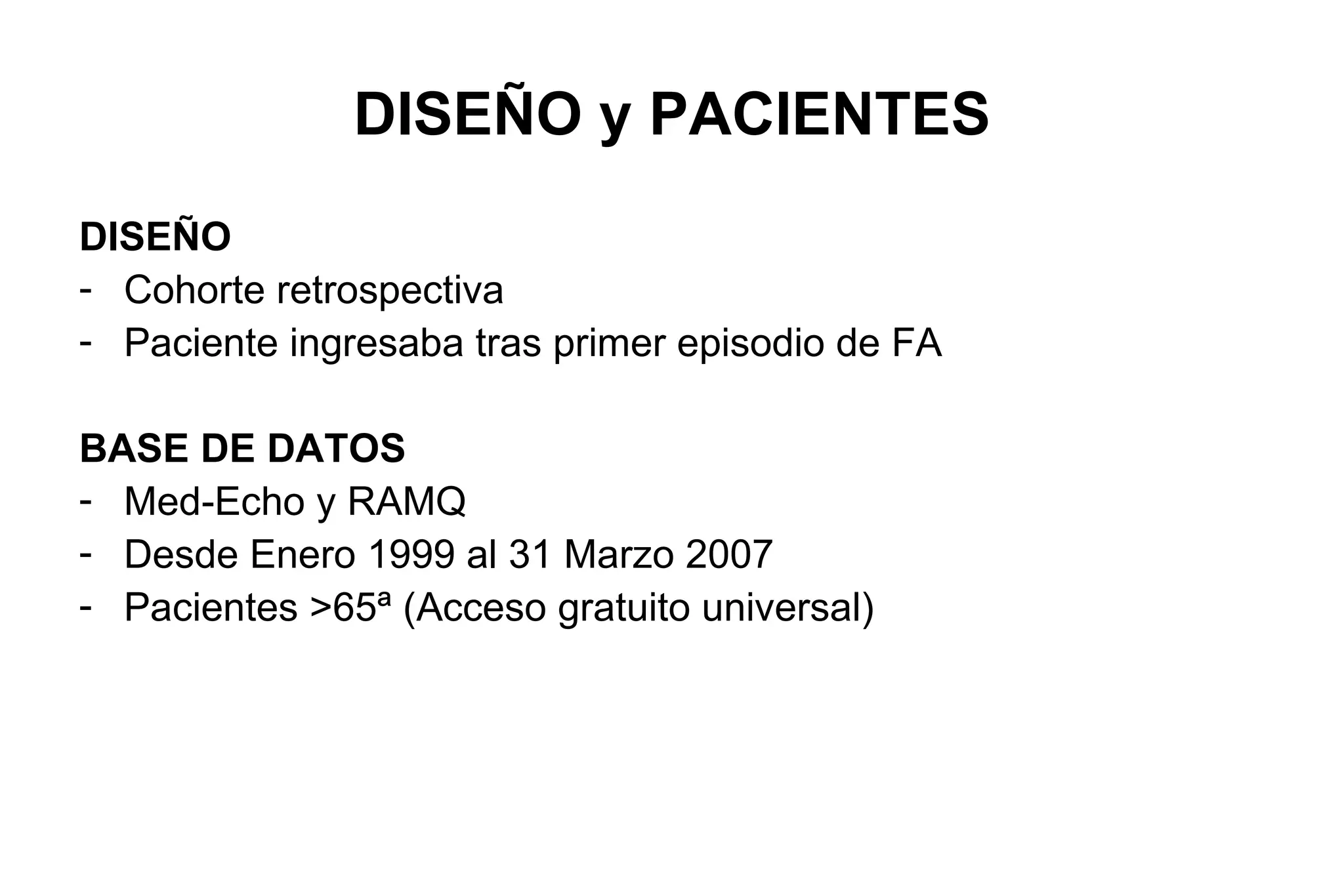 Control de Ritmo versus Frecuencia en Fibrilación Auricular, Rate ver…