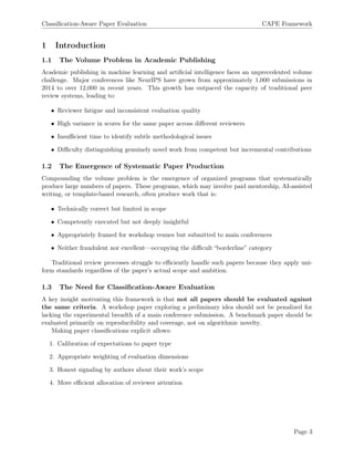 Cape Classification System Classification-Aware Paper Evaluation for Reviewers | PDF