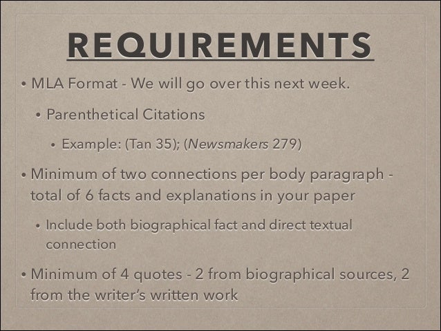how to format your research paper mla format requirements