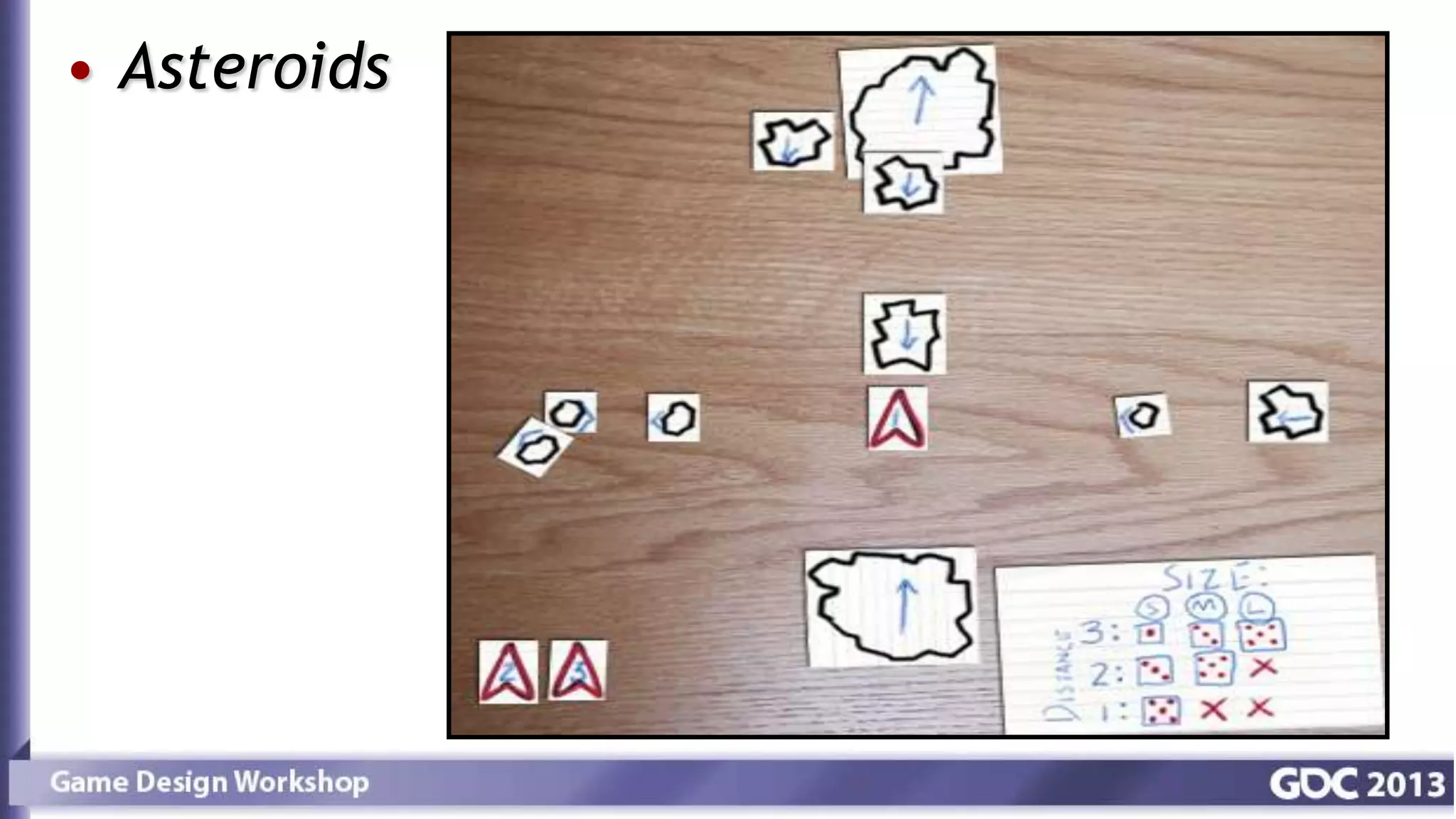 • Asteroids
 