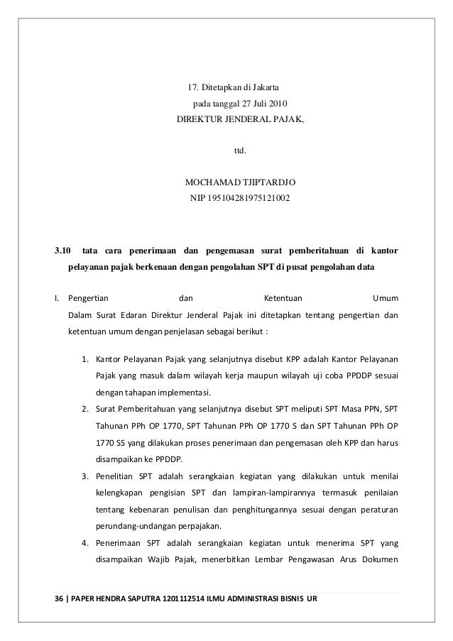 Paper hendra saputra 1201112514 matakuliah administrasi ...