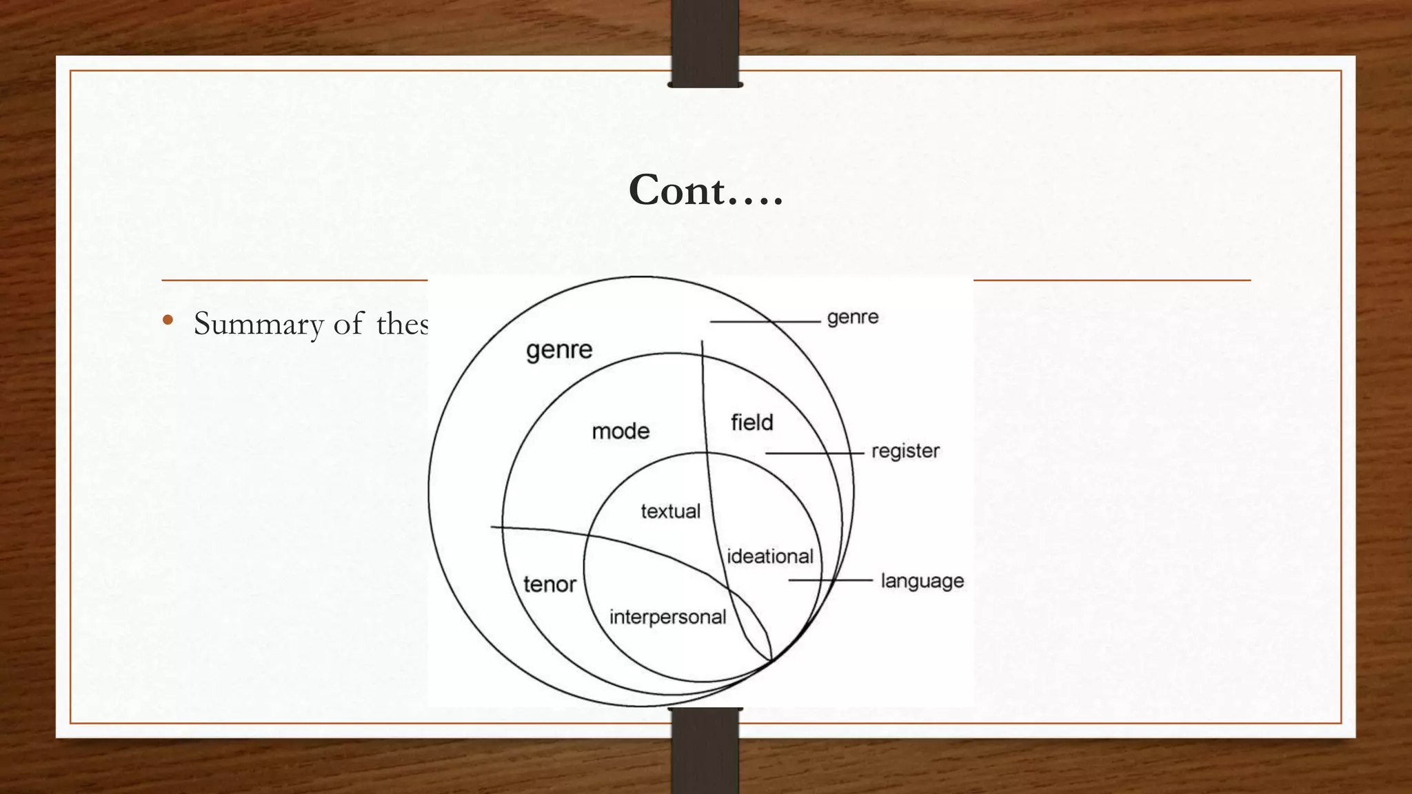 Cont….
• Summary of these concepts
 