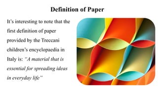 Paper industry .pptx