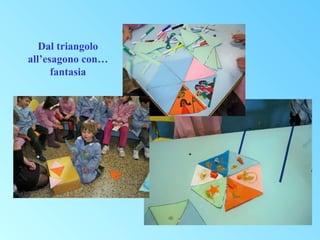 Dal triangolo
all’esagono con…
fantasia

 