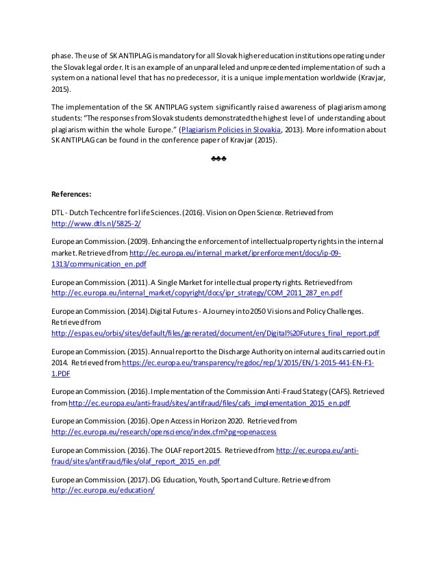 Dissertation plagiarism detection