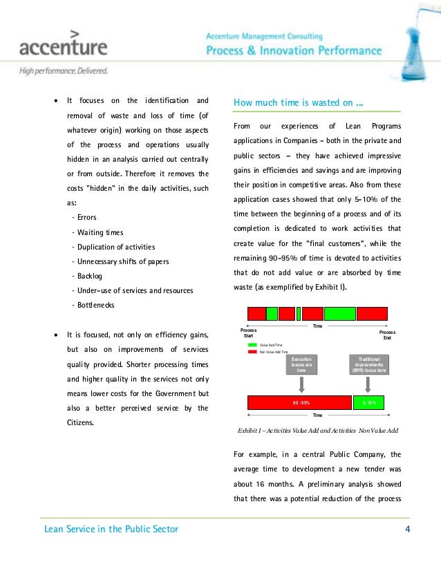 Lean service thesis