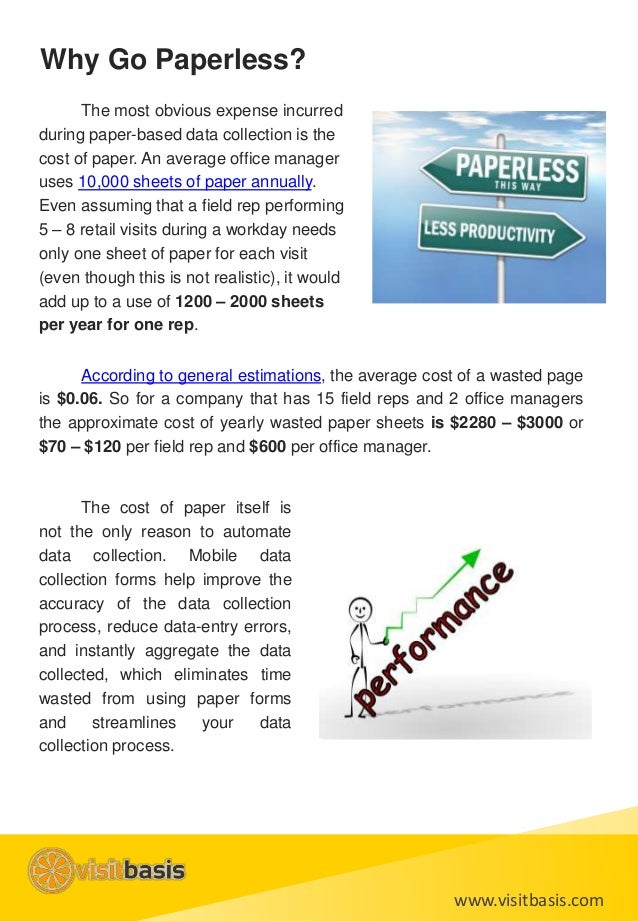 The Benefits of Paperless Data Collection