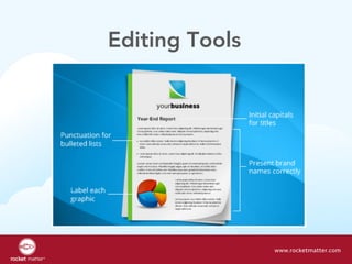 Editing Tools
www.rocketmatter.com
 