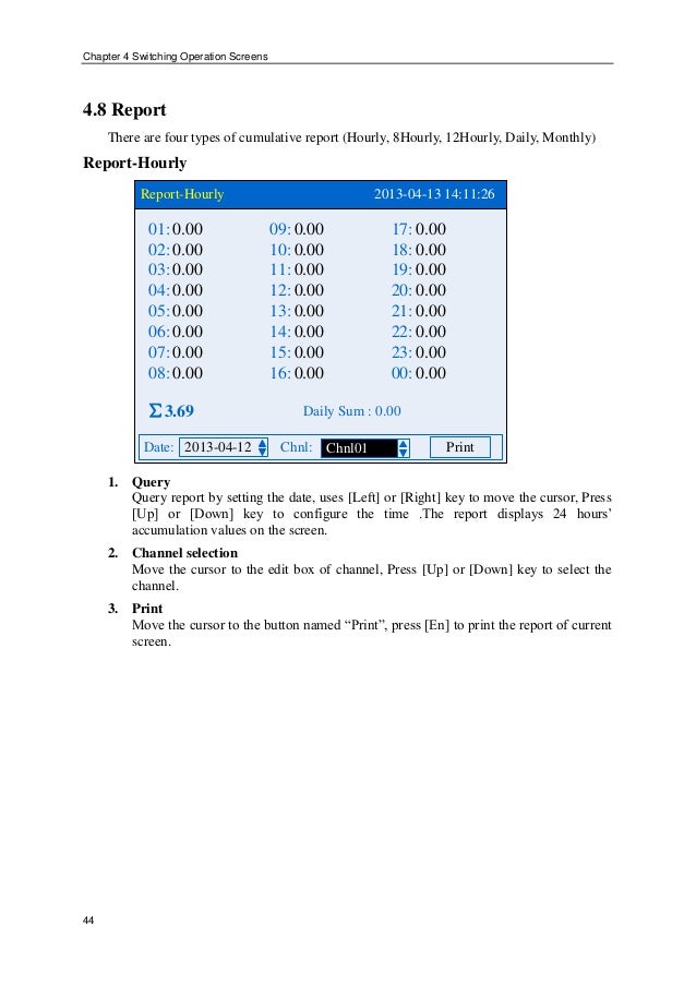 Paperless recorder user manual