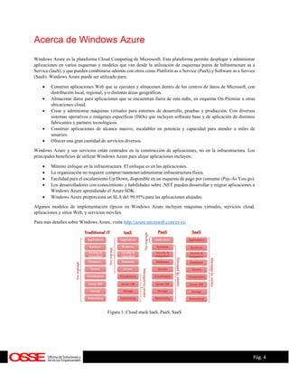 Migrando Una Aplicación OnPremise existente a Windows Azure | PDF