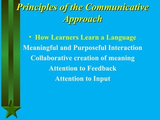 Paper no.12 communicative approach in elt | PPT | Workshops and Classes ...