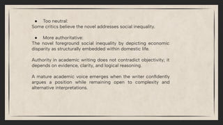 paper no- 209 Presentation Objectivity and Voice in Academic Writing | PDF