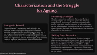 "Interrogating Existence: A Comparative Analysis of Pinter's and