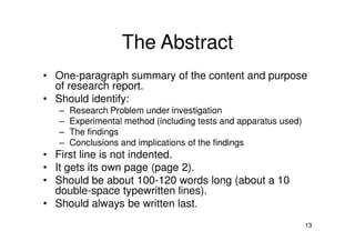 Paper One And APA Style Citations