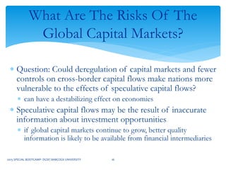 Introduction to global financial markets | PPT