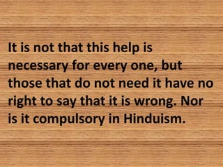 It is not that this help is
necessary for every one, but
those that do not need it have no
right to say that it is wrong. ...