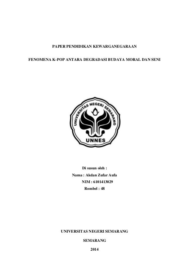 Paper pendidikan kewarganegaraan