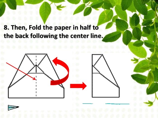 Procedure Text How To Make Paper Plane
