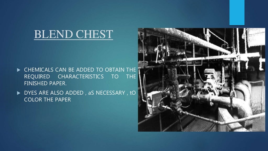 Paper Manufacturing process