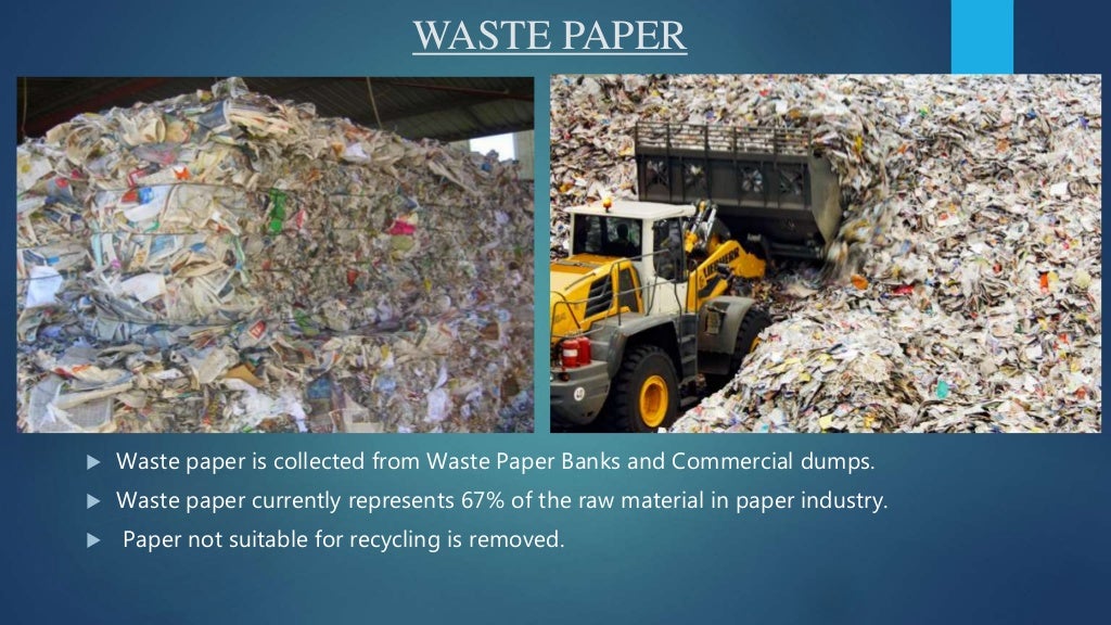 Paper Manufacturing process