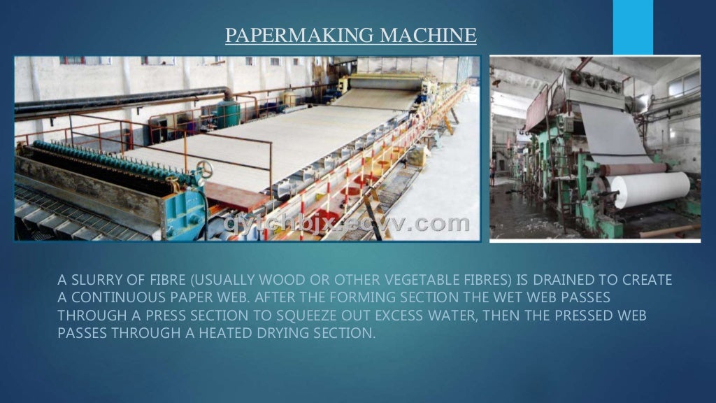 Paper Manufacturing process