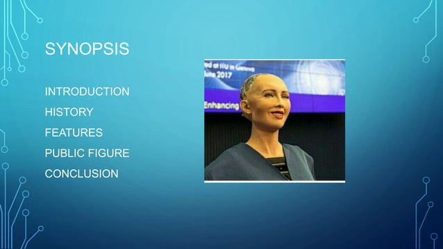 sophia robot | PPT