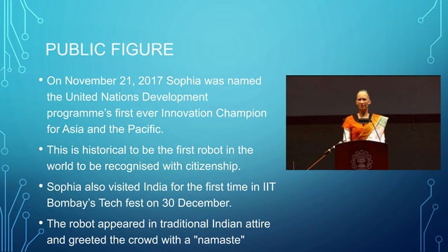 sophia robot | PPT