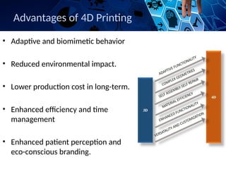 PAPER PRESENTATION ON 4D PRINTING IN PROSTHODONTICS | PPTX