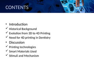 paper presentation on 4d printing after 3d printing | PPTX