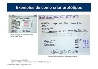 Protótipos em Papel